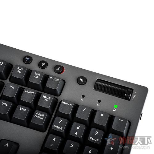 键盘电池供电细节