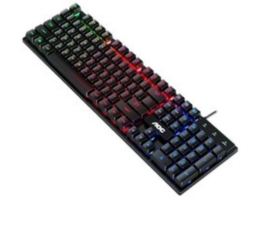 AOC KB121 游戏键盘评测：入门级薄膜轴高性价比之选