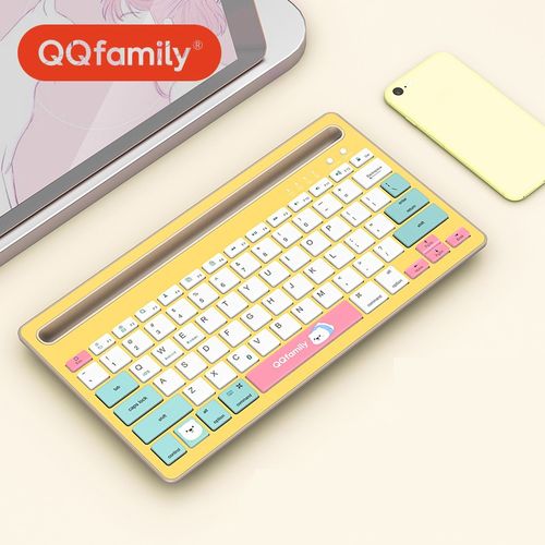 QQfamily QK300 评测:多彩蓝牙键盘 经济实用的颜值担当