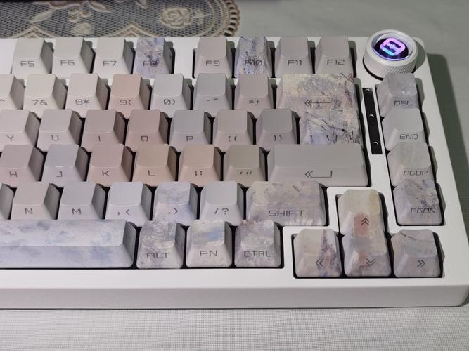 Mechanical keyboard performance view