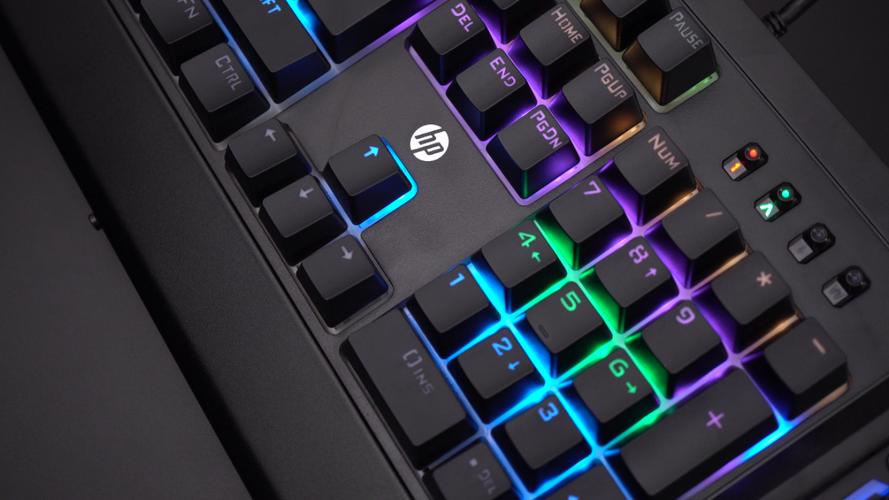 Backlit mechanical keyboard side decoration