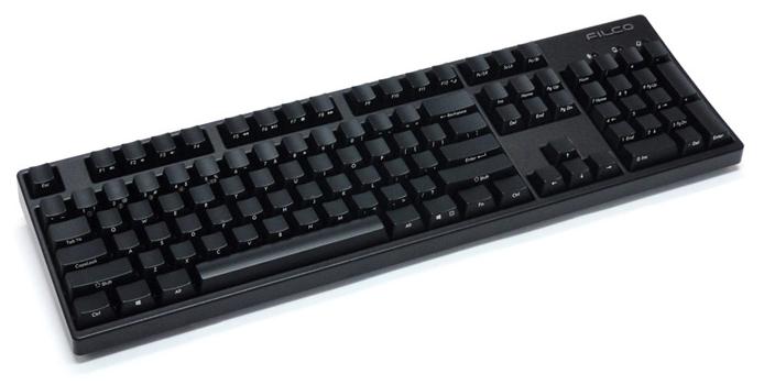 Close-up of mechanical keyboard keys during typing