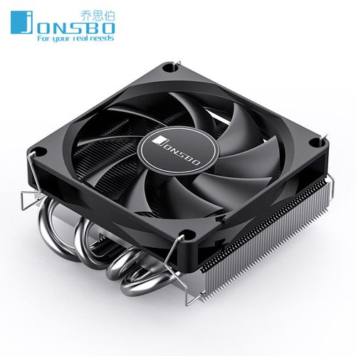 ITX 机箱内部散热器安装效果