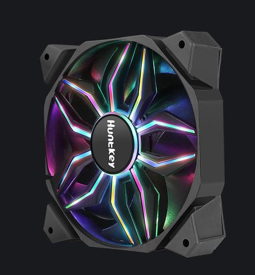 RGB computer cooling system in action