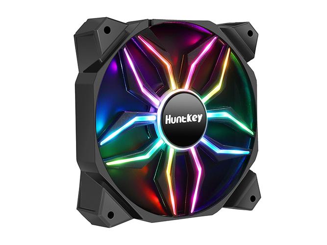ARGB illuminated computer cooling fans installation