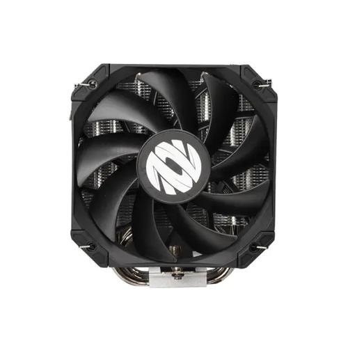 RGB CPU cooler in PC case