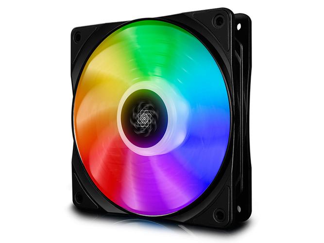 彩色RGB电脑组件灯光展示