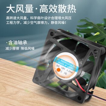 小型风扇功耗与散热表现