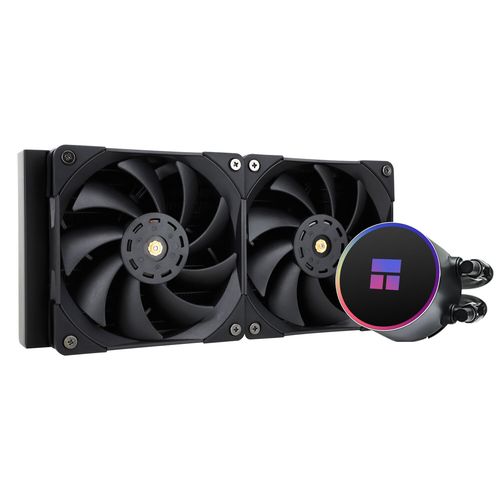AIO liquid cooler installation view