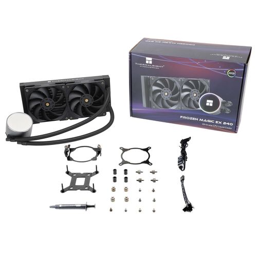 PC liquid cooling system with fans