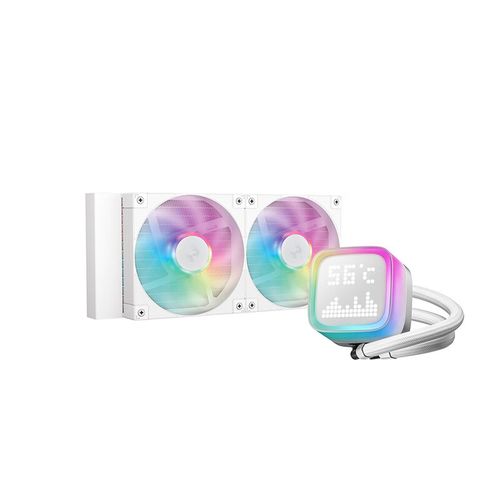 RGB illuminated PC cooling hardware