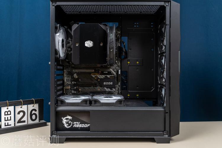 Budget CPU cooler in PC assembly