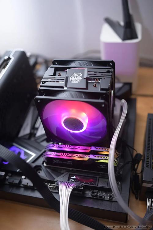 Efficient CPU air cooler heat dissipation
