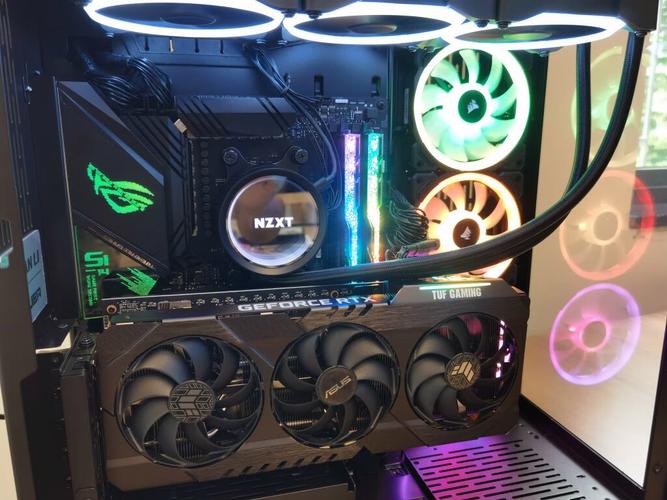 PC风扇散热系统运行