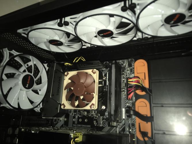 Computer fan cooling and power