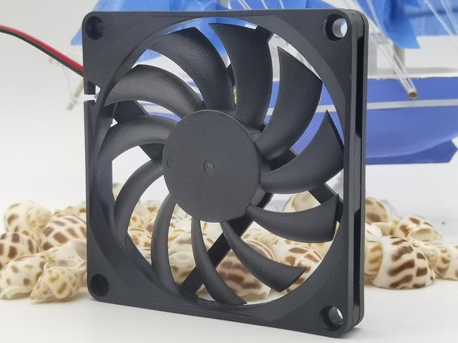 Inside PC case showing fan installation