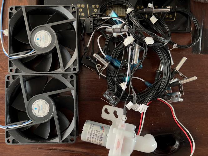 PC case with multiple cooling fans in operation