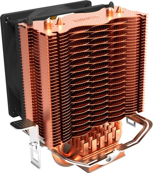 Efficient CPU air cooling system
