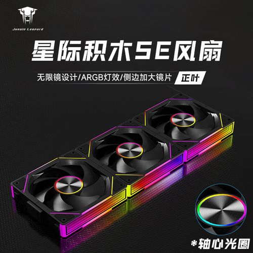 Modern PC case interior with RGB cooling fans