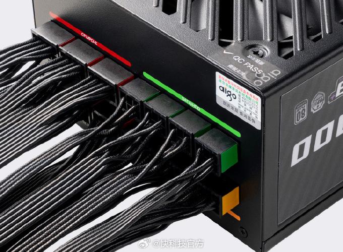 Multiple black computer fans setup