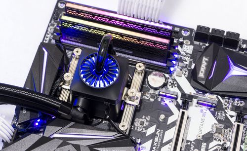 电脑硬件RGB灯光效果展示