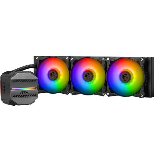 三风扇一体水冷散热器规格展示