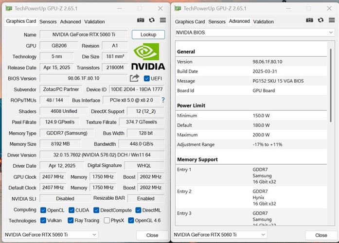 索泰RTX 5060 Ti vs 蓝宝石RX 9060 XT 深度对比