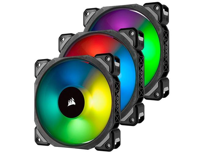 海盗船 LL120 RGB 风扇三件套评测：炫彩RGB与强劲风冷完美结合