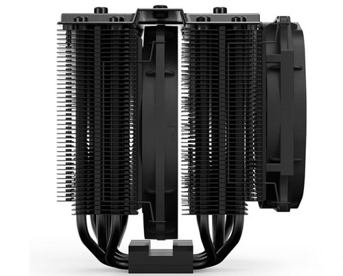 CPU散热器风扇与热管结构特写