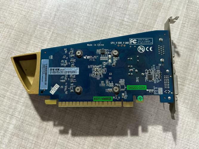 GPU hardware specifications close view