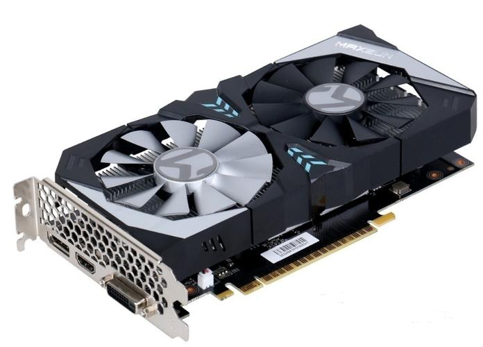 铭瑄 GTX 1050Ti 散热系统特写