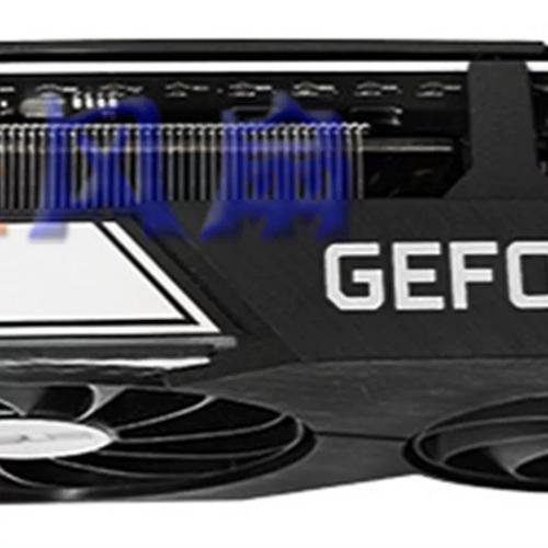 Graphics card dual fan cooling system