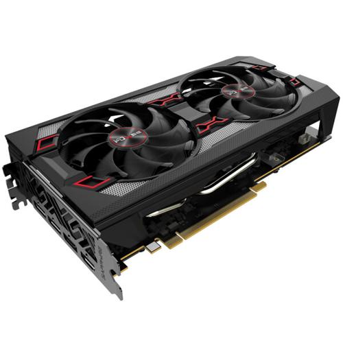 RX 5600 XT 显卡核心与散热模块特写