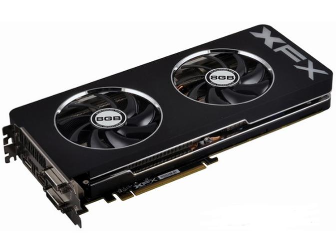 Graphics card PCB and component details