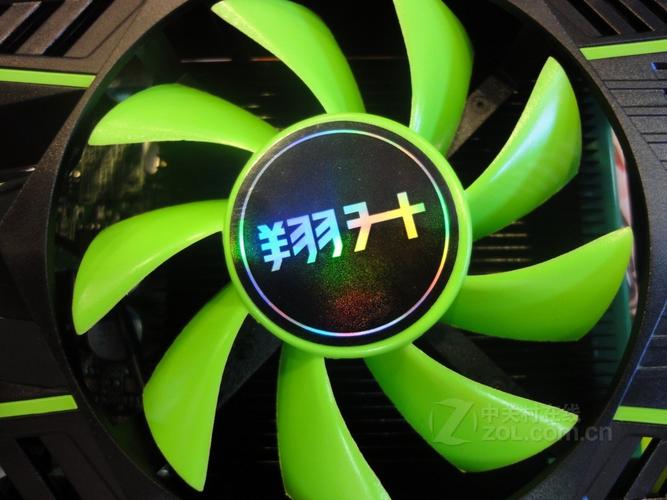 GPU cooling fan and heatsink close-up
