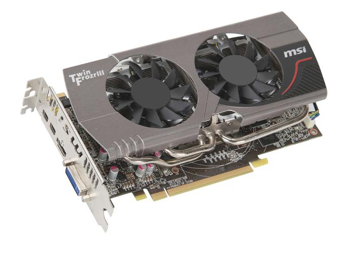 PC gaming GPU in action