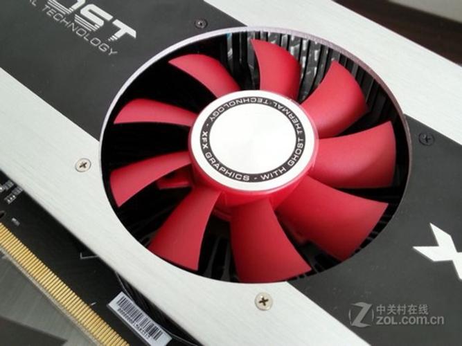 PC hardware interior with GPU