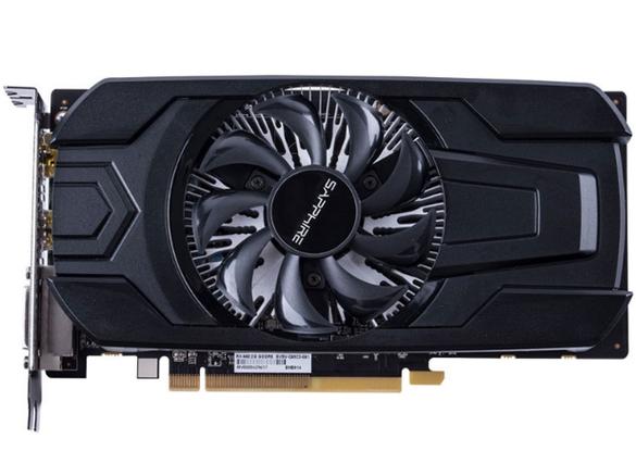 Graphics card close-up view