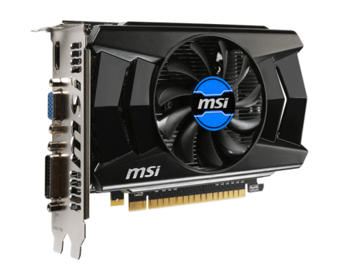 微星GTX 750显卡规格细节特写