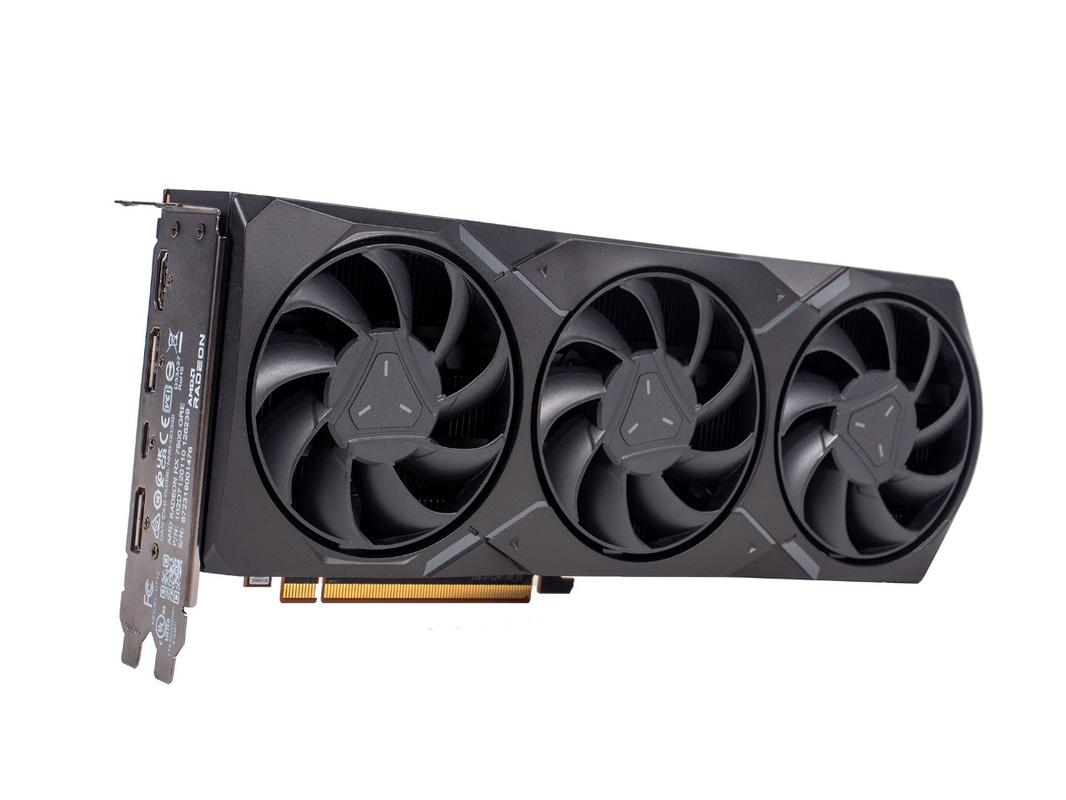 AMD RX 7900 GRE GPU core and memory specifications close view