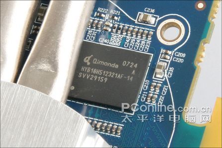 Vintage GPU on desk for review