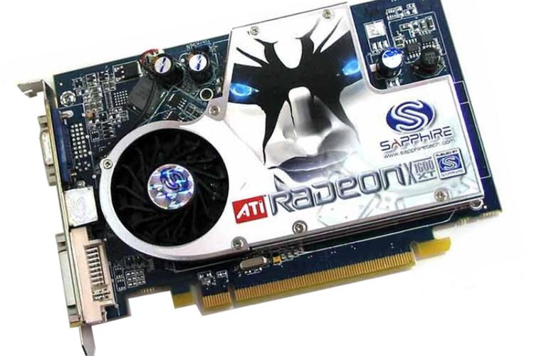 Computer graphics card components