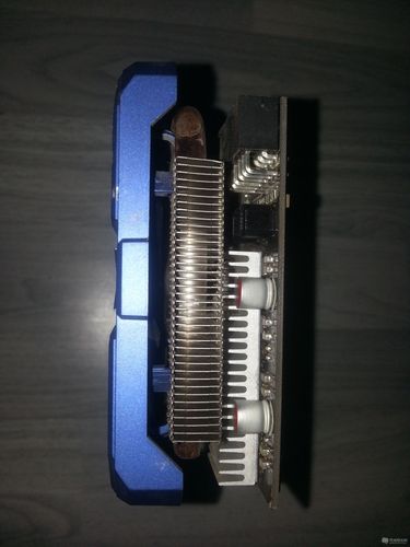 Computer cooling fans and heatsink