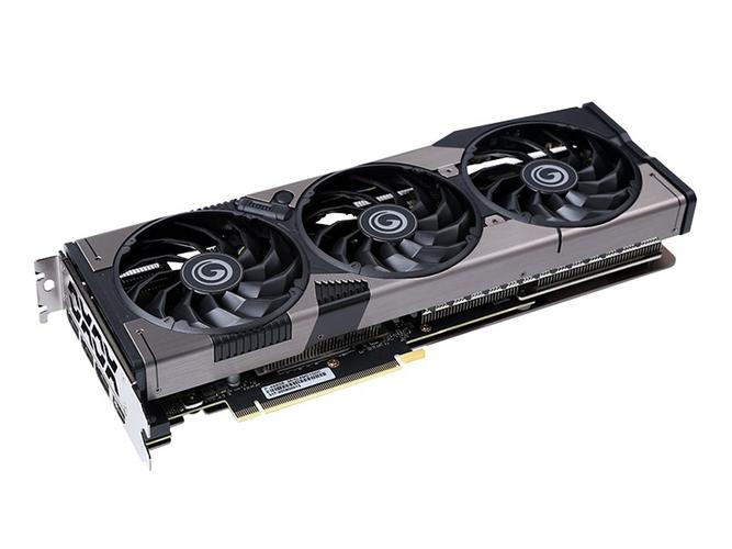 RTX 3060 Ti 显卡黑色外观设计