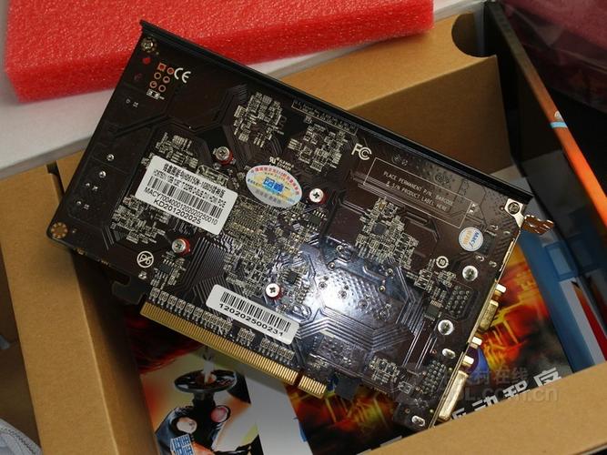 Graphics card close-up view showing cooling design