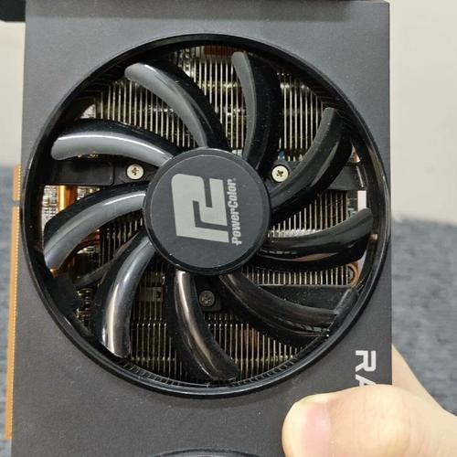 PC case interior showing GPU power and cooling