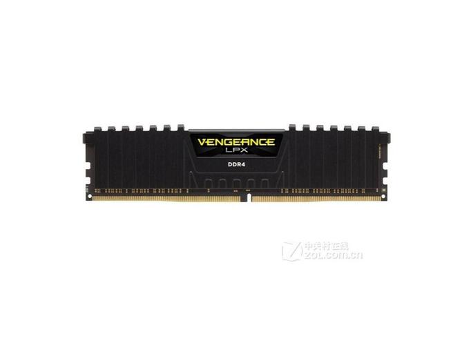 Corsair Vengeance LPX银色内存模块外观特写