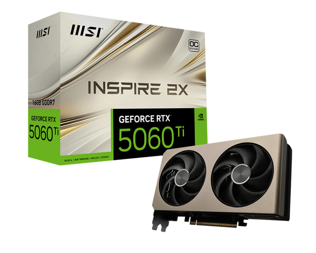 微星RTX 5060 Ti 16G INSPIRE 2X OC vs 微星GTX 1080Ti LIGHTNING Z 深度对比