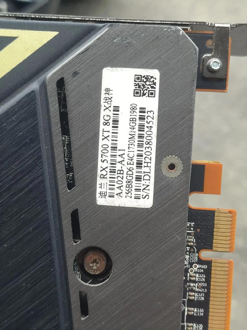 Person choosing between two computer components