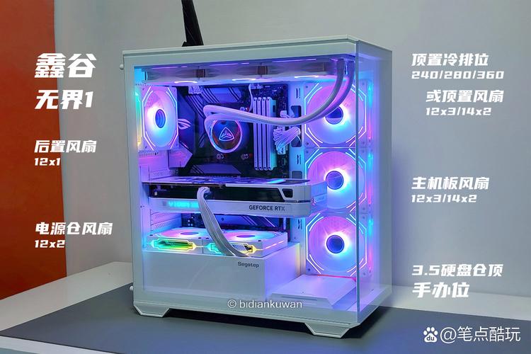 Black PC case on wooden desk for purchase decision